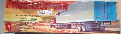 Amt Big Wheels Super Truck Kit Fruehauf Van AMT649/06 Anhänger
