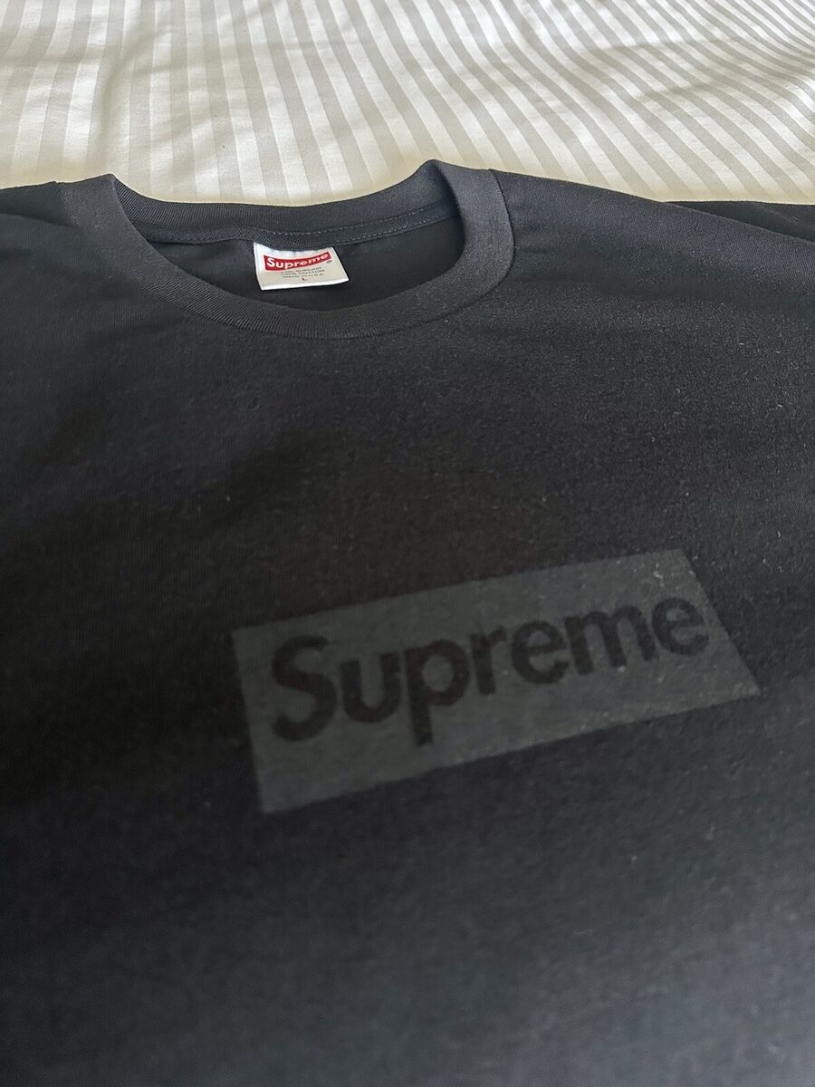 Supreme 23SS TONAL BOX LOGO TEE Black Size L | eBay