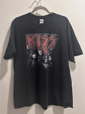 KISS Graphic T-Shirt Mens Size XL Black 2017 ...