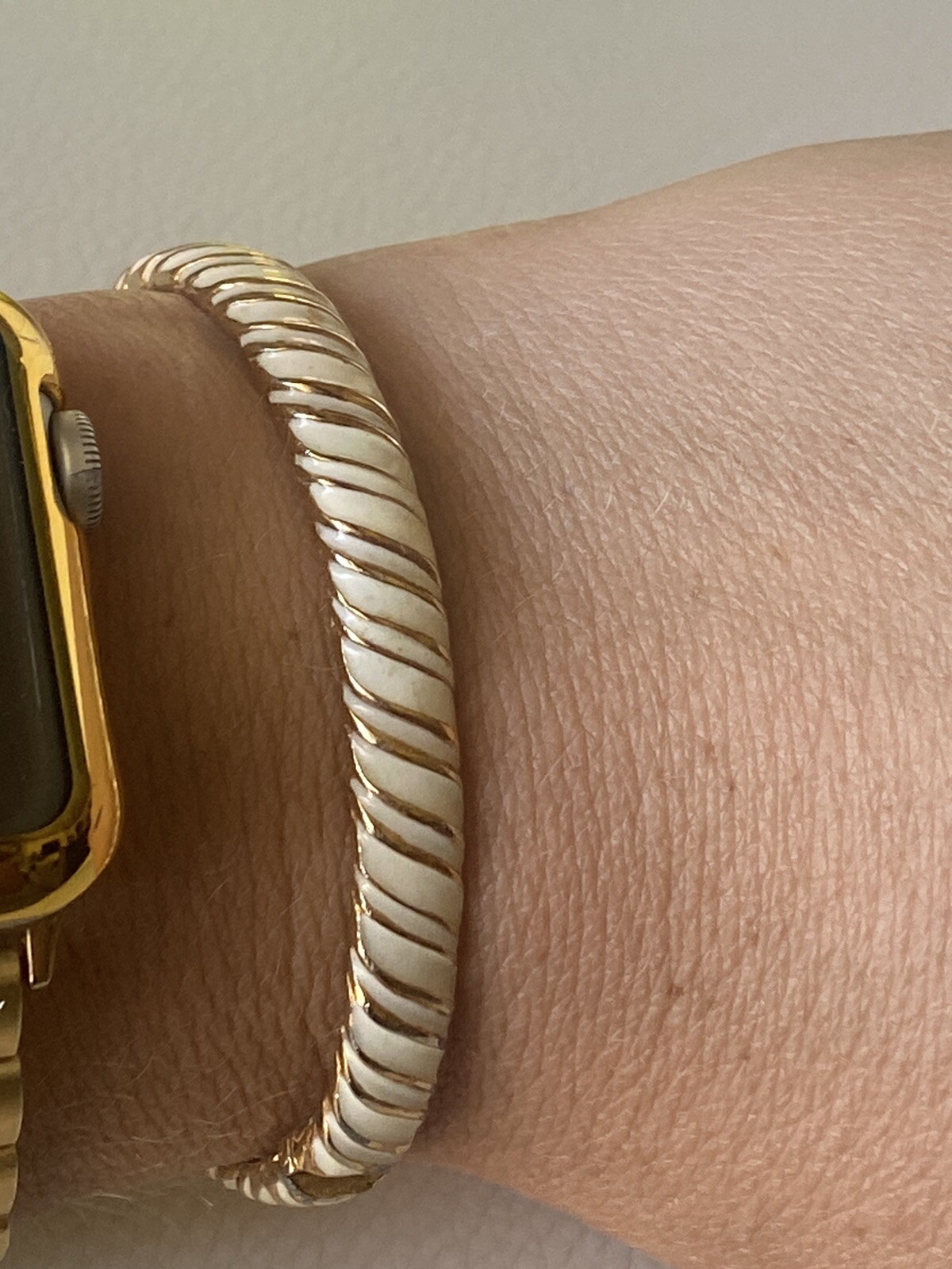 CINER Spring Hinged Bangle Bracelet - image 7