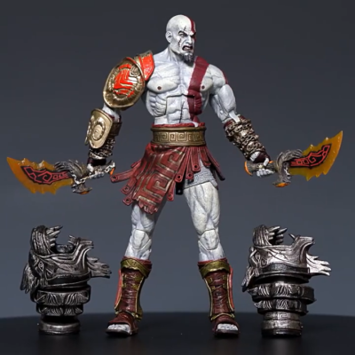 God of War 3 Ultimate Kratos Action Figure Toys Halloween