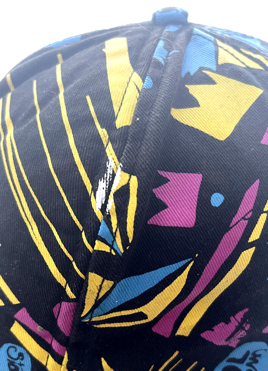 OSFA Volcom Hat All Over Print Stone Cap Vintage … - image 7