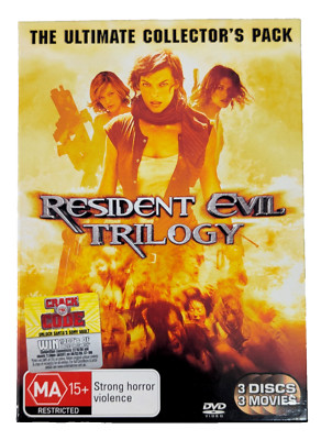 Resident Evil Trilogy, 3 Disc Set - Ultimate Collector's Pack, VGC + Free Post