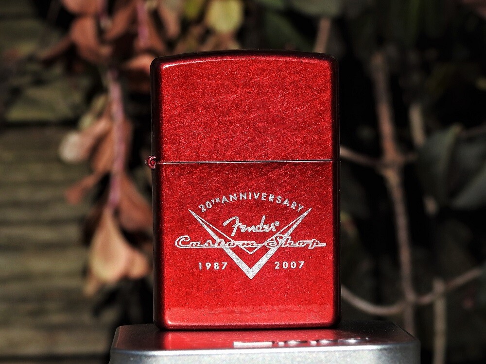 Zippo Lighter - Fender Custom Shops 20th Anniversary Limited