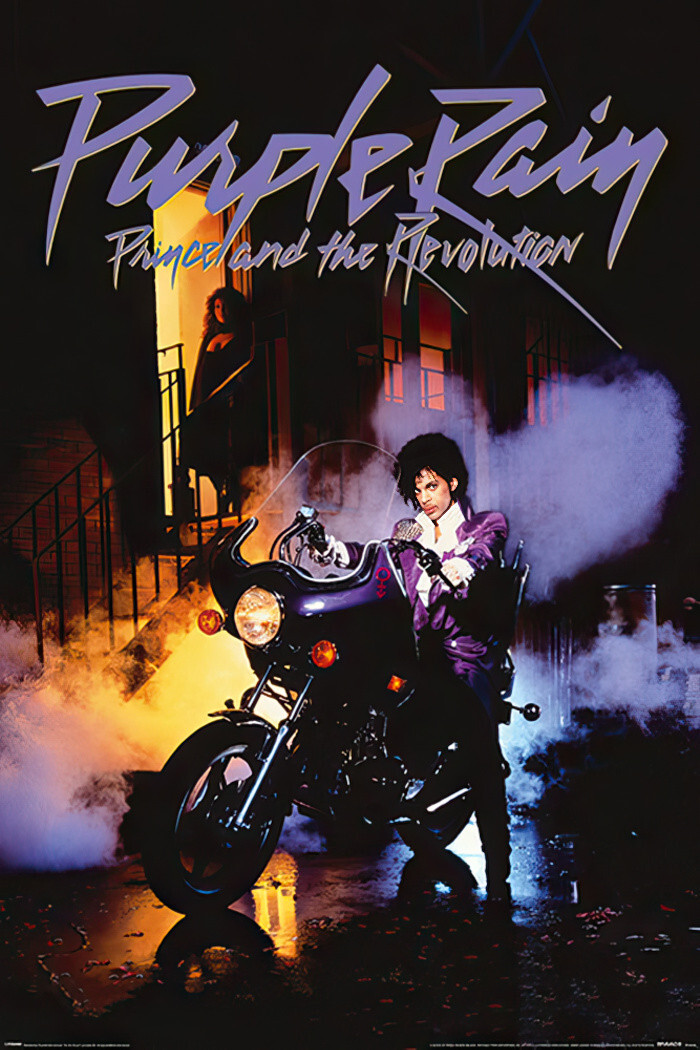 Purple Rain - Music Movie Poster (Regular Style - Prince) (Size: 24