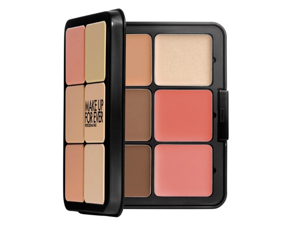 MAKE UP FOR EVER HD SKIN ALL IN ONE FACE PALETTE CREAM FOUNDATION CONCEAL BLUSH - Image 4 of 4
