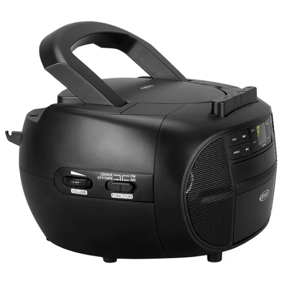 Portable Boombox/stereo  With Am/fm Radio, Bla Us
