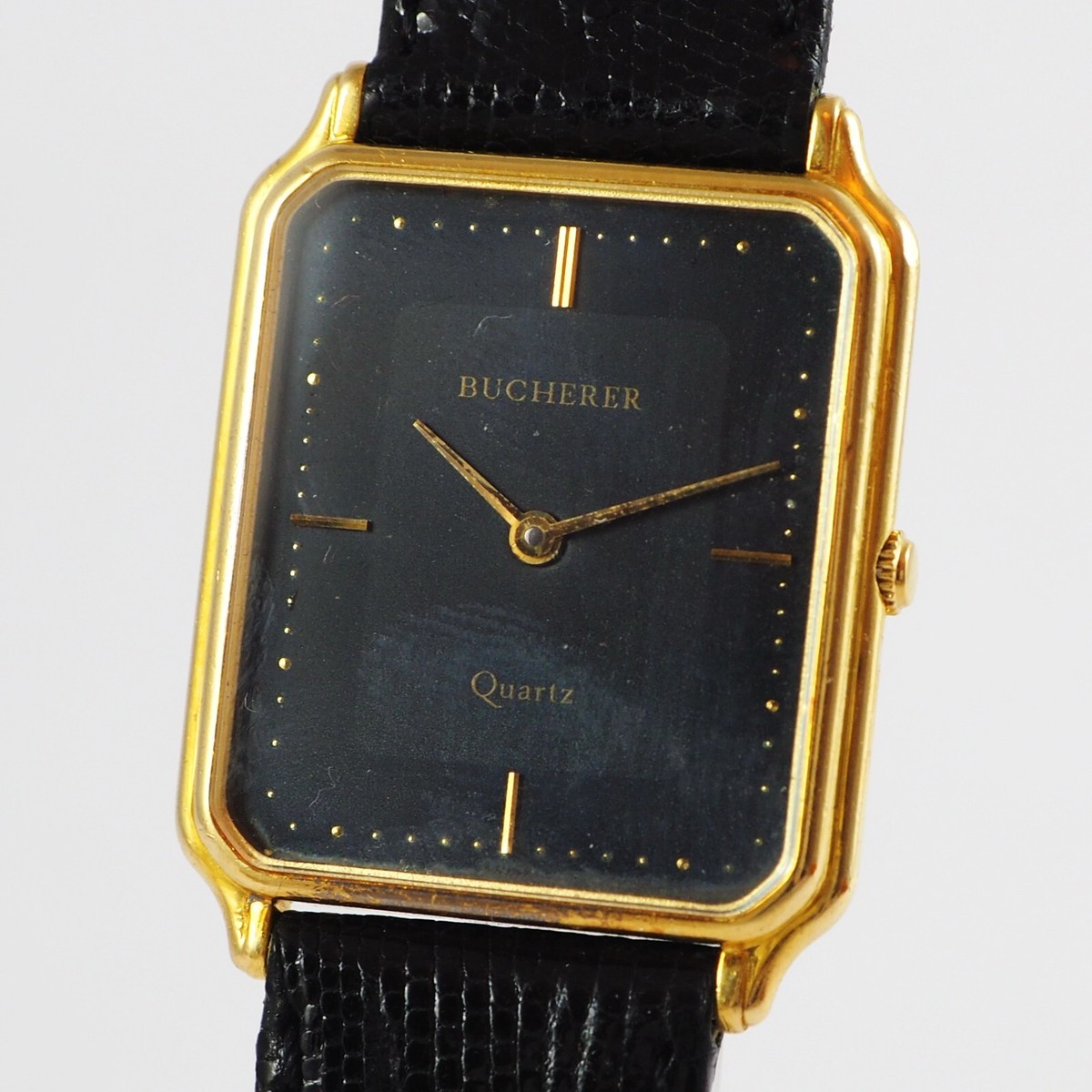 Vintage Bucherer Luxus Herren/Damenarmbanduhr in 18ct Gold Alter