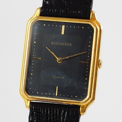 Vintage Bucherer Luxus Herren/Damenarmbanduhr in 18ct Gold Alter