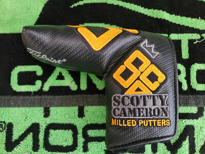 RARE couvre-chef / lame de bombardier cuir Scotty Cameron 1998 Titleist | eBay