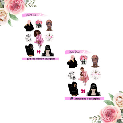 The Girls, Boss Power sticker sheet | eBay