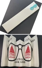 Vintage Citgo Oil & Gas Lubricants Auto Sun Shade - Sunglasses - 1989 - SEALED