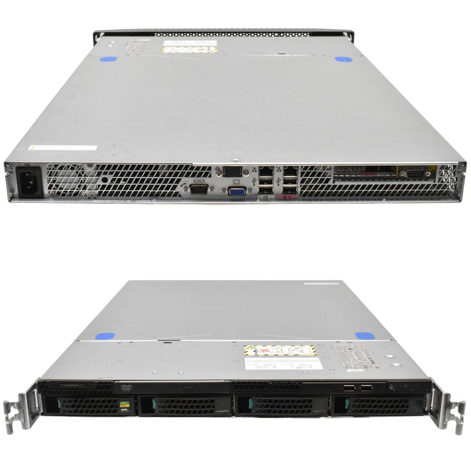 EMC Network Appliance SKBFP 1U 1x Intel E3-1225 3.10 GHz 8GB RAM 4x SFF 3.5" - Bild 2 von 3