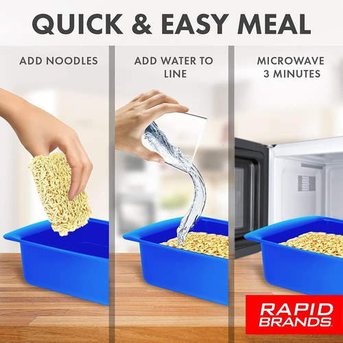 Rapid Ramen Cooker | Microwavable Cookware for Instant Ramen | BPA Free and Dish - Picture 3 of 12