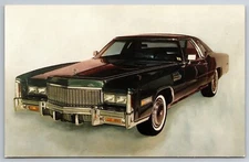 The King's Car Elvis Eldorado Cadillac Car Collectors Hall Of Fame Postcard N23