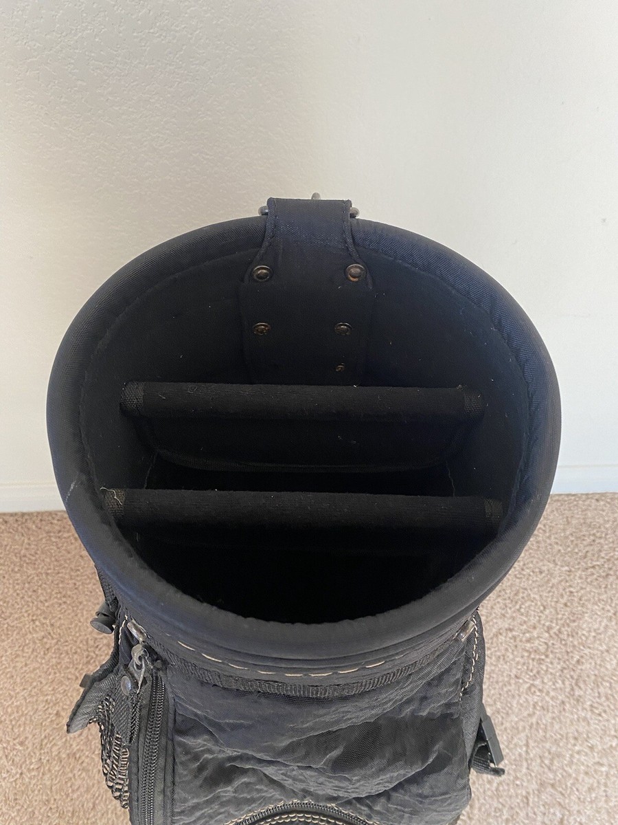 細身 キャディ ゴルフバッグ PEBBLE BEACH CALIFORNIA Rare Golf Bag Pebble Beach California With Cover Nice