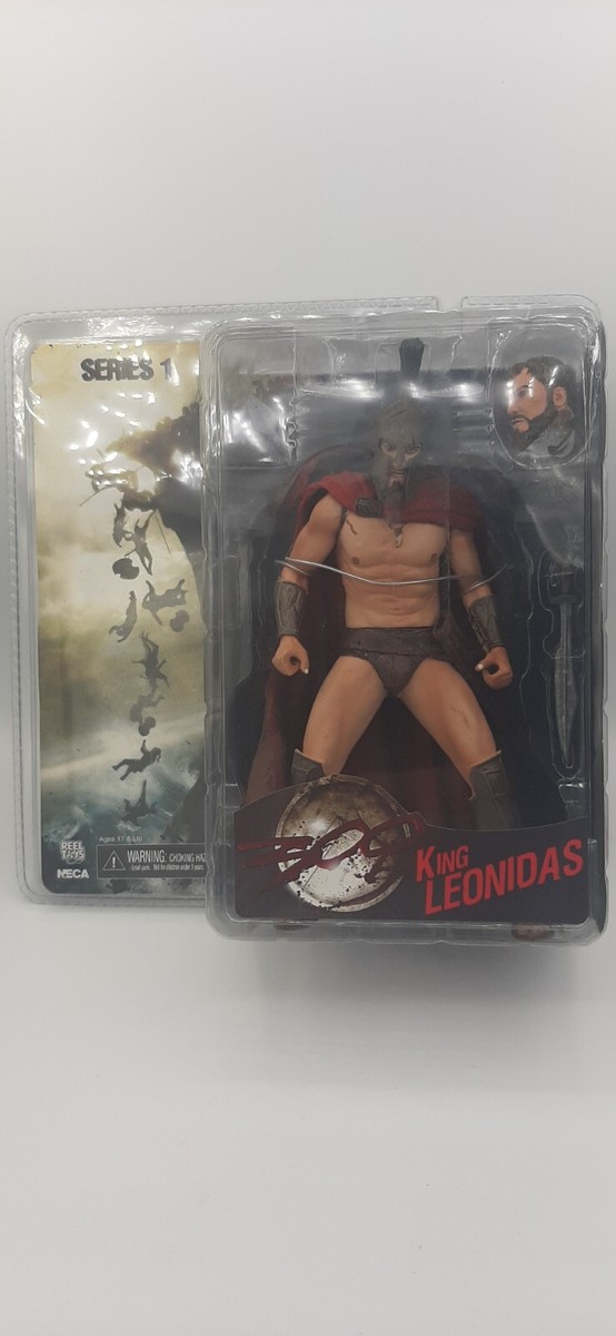 NEW SEALED King Leonidas Action Figure 300 Movie NECA REEL