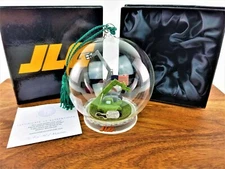 Flavia Milano MEMORY GLOBE JGL Atlass II Military Telehandler Keepsake Ornament