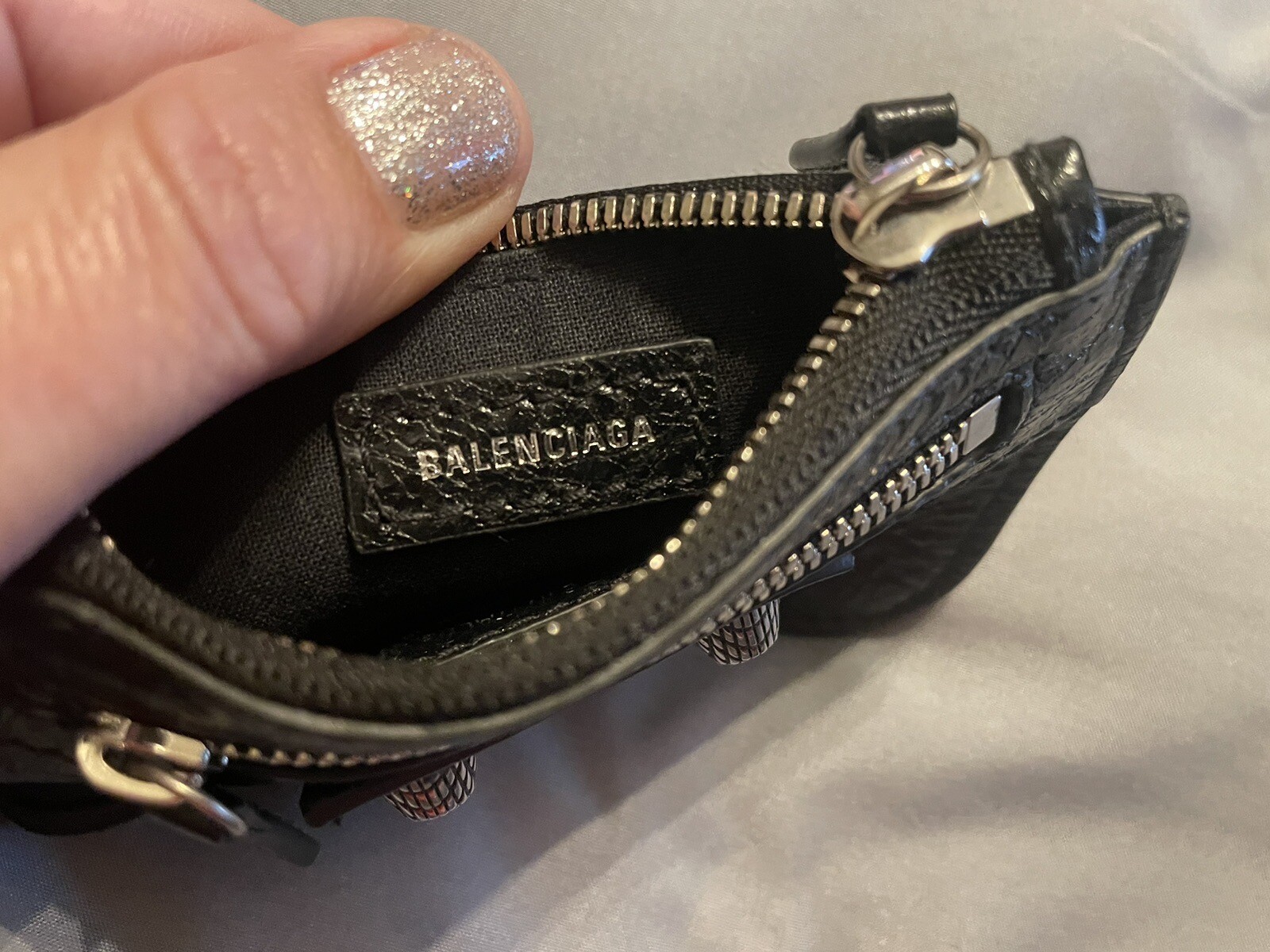 balenciaga coin pouch