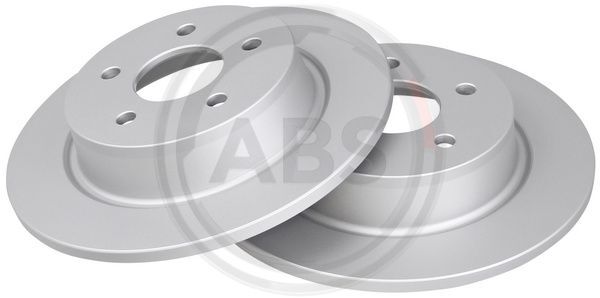 2X A.B.S. 18135 Bremsscheibe Hinten FüR Ford-image
