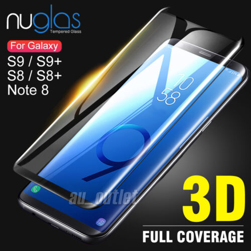 NUGLAS Tempered Glass Screen Protector For Samsung Galaxy S9 S8 Plus Note 9 8 S7 - Picture 1 of 13