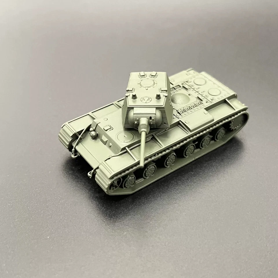 3D Printed 1/72/144 Soviet KV-1 Heavy Tank Unpainted Model Kit NEW - Изображение 4 из 4