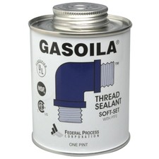 Gasoila Chemicals Soft-Set Thread Sealant, 16 Oz, Blue/Green, Pack of 12 Cans