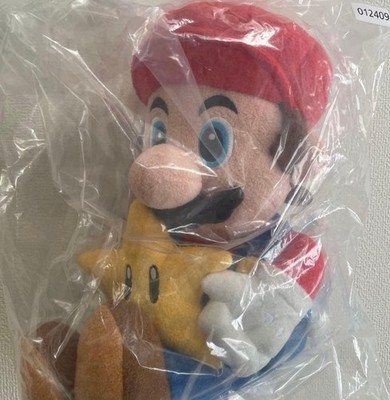 Super Mario Ichiban Kuji Mario Talking Plush Doll With Star A