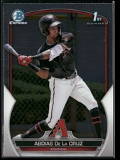 2023 Bowman #BCP-34 Abdias De La Cruz Chrome Prospects