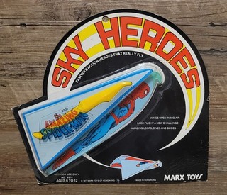 1977 NEW & SEALED Amazing Spider Man Sky Heroes Marx Toys NM VF