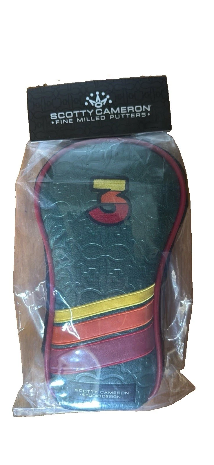 Scotty Cameron Gottahava Fairway Wood Headcover Gray/Red/Yellow/Orange
