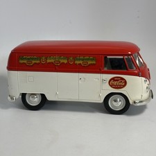 1996 Coca-Cola VW Combi Kombi 1966 Diecast Solido 1/19 Scale Bus Van Rare HTF