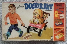 Vintage 1965 Hasbro Junior Doctor Kit Complete And Nice!