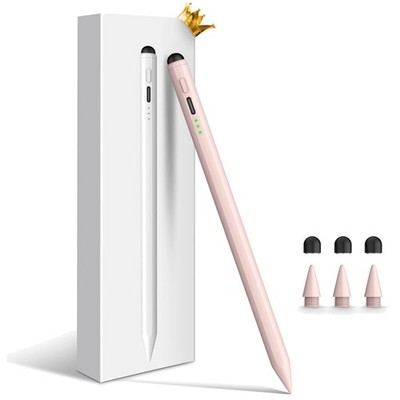 Latest Dual-Tip Stylus - Apple Pencil Alternative - Pink