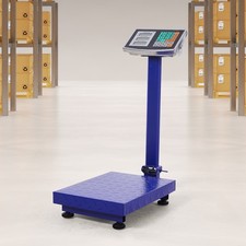 100KG 220LB Industrial Platform Scale Heavy Duty Large Postal Parcel Weighing UK