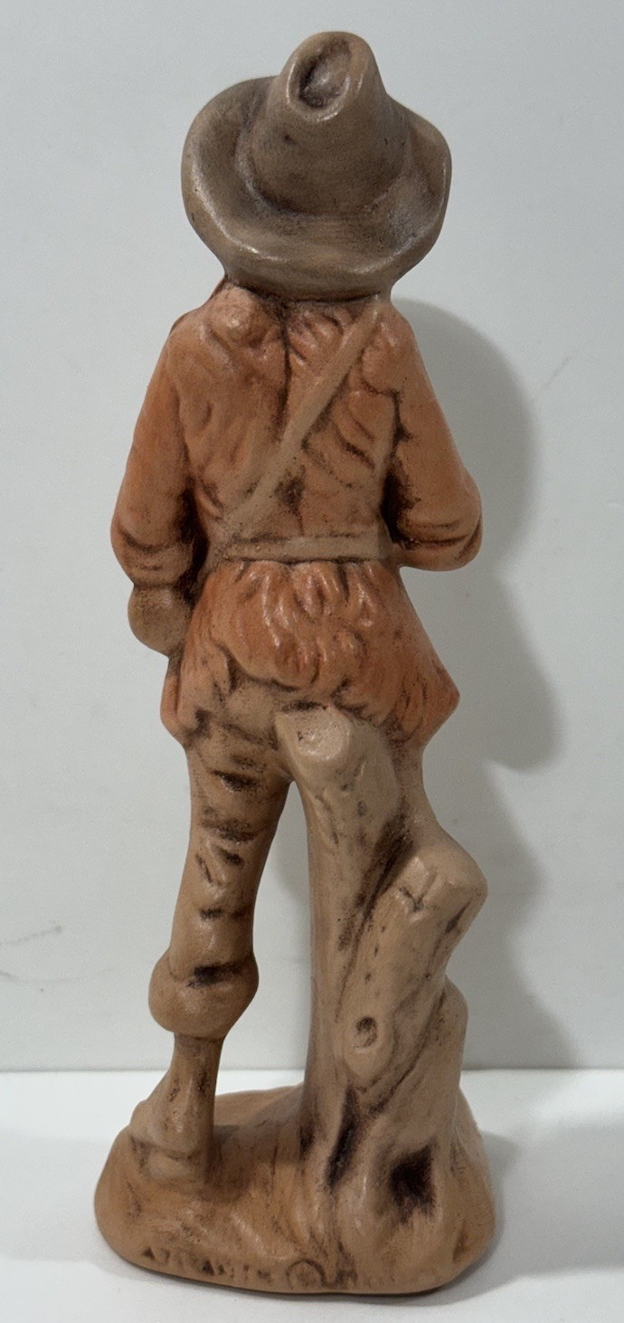 Atlantic Mold Nativity Shepherd Boy with Flute Horn Ceramic Replacement