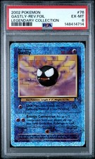 2002 POKEMON LEGENDARY COLLECTION #76 GASTLY-REVERSE FOIL PSA 6 on eBay