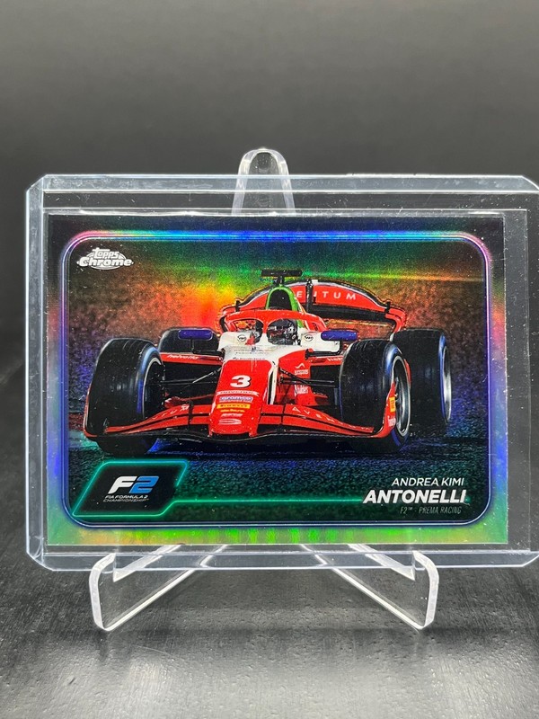 2024 Topps Chrome Formula 1 F1 Andrea Kimi Antonelli Refractor #94 (B)