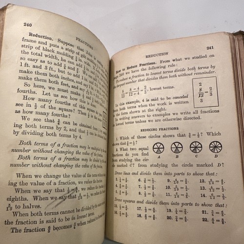 School Arithmetics Book One by Wentworth Smith 1920 - Picture 10 of 15