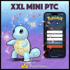 Pok mon PTC Go - XXL Shiny Squirtle - 80K Stardust  Read Description  