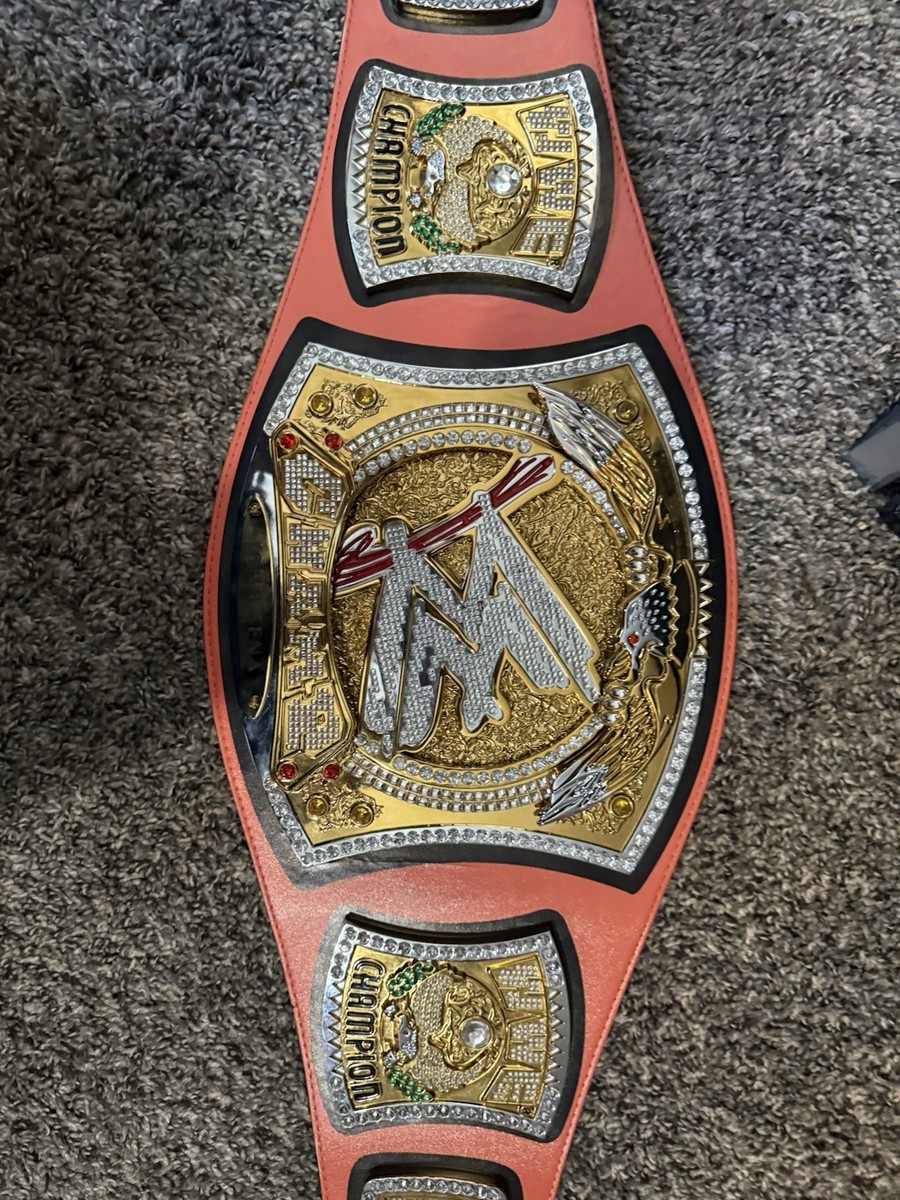 John Cena Signed WWE Signature Series Orange Spinner Belt + COA | eBay