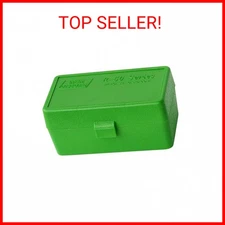 MTM 22-HORN-10 Ammo Box, 50 Round, Flip-Top, 22 Hornet, .30 Carbine, .218 BEE, S