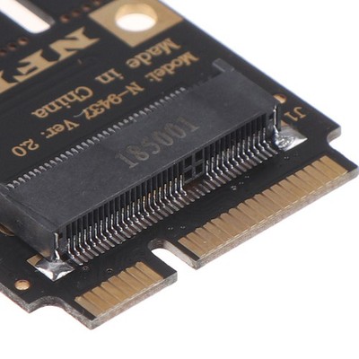 M.2 NGFF zu Mini PCI-E (PCIe+USB) Adapter für M.2 Wifi Bluetooth WirelessEODE