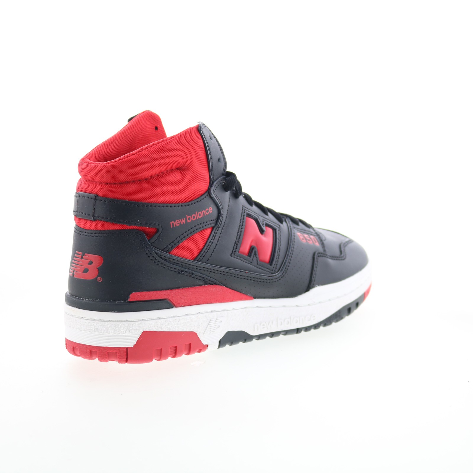 New Balance 650R BB650RBR Mens Black Leather Lifestyle Sneakers Shoes thumbnail 8