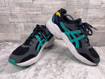 Asics Gel-BND Sneakers Men 11M Running Shoes Black Green Gray Athletic Tennis
