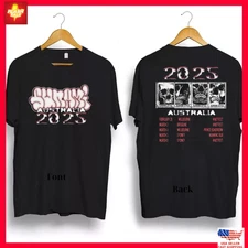 Trending NEW SUNAMI Tour 2025 Reprint Full Size S to 5XL 2-sides T-shirt