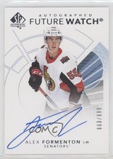 2017-18 SP Authentic Auto Future Watch 663/999 Alex Formenton #149 Auto 13h2