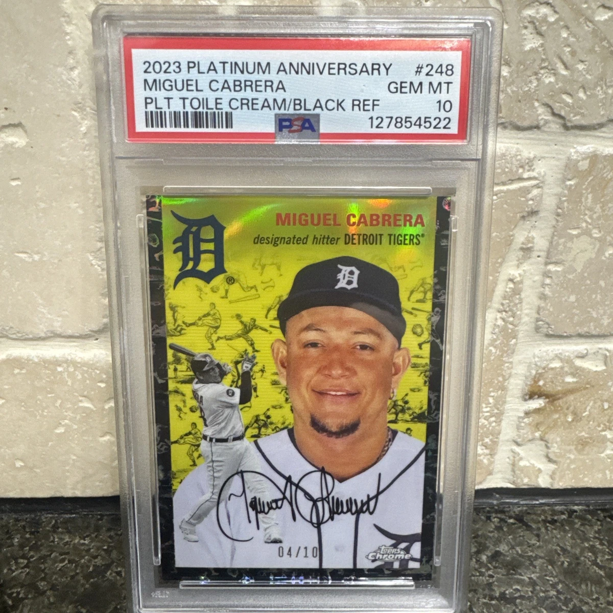 Miguel Cabrera Professional Sports Authenticator (PSA) Baseball