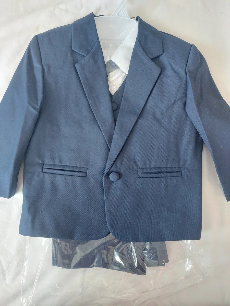 Completo 3 Pezzi Per Ragazzo A Quadri Plaid – Smoking Slim Fit (Taglie 4-14 Anni) - 3