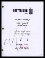 Peter Capaldi "Doctor Who" AUTOGRAPH Signed 'Deep Breath' Episode Script ACOA